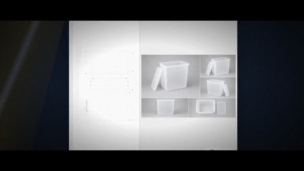 Chem-Tainer 14 Gallon Plastic Open Top Batch Storage Tank with Cover video