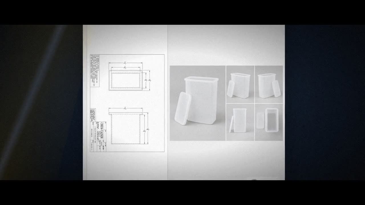Chem-Tainer 3 Gallon Plastic Open Top Batch Storage Tank with Lid video