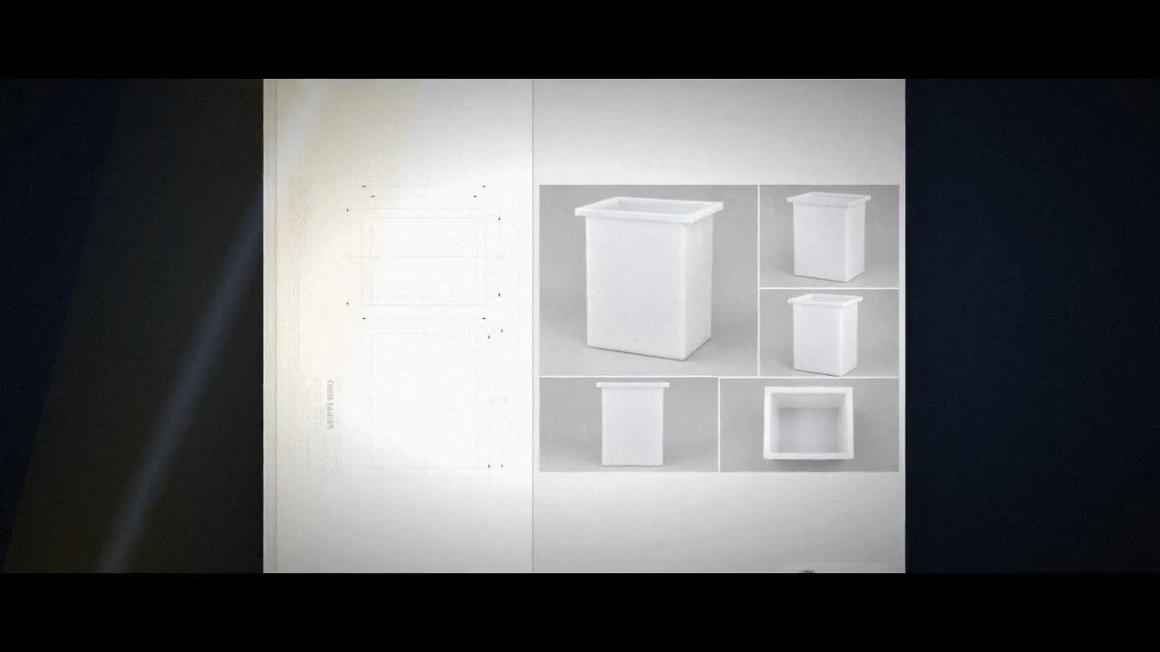 Chem-Tainer 56 Gallon Polypropylene Open Top Batch Storage Tank video