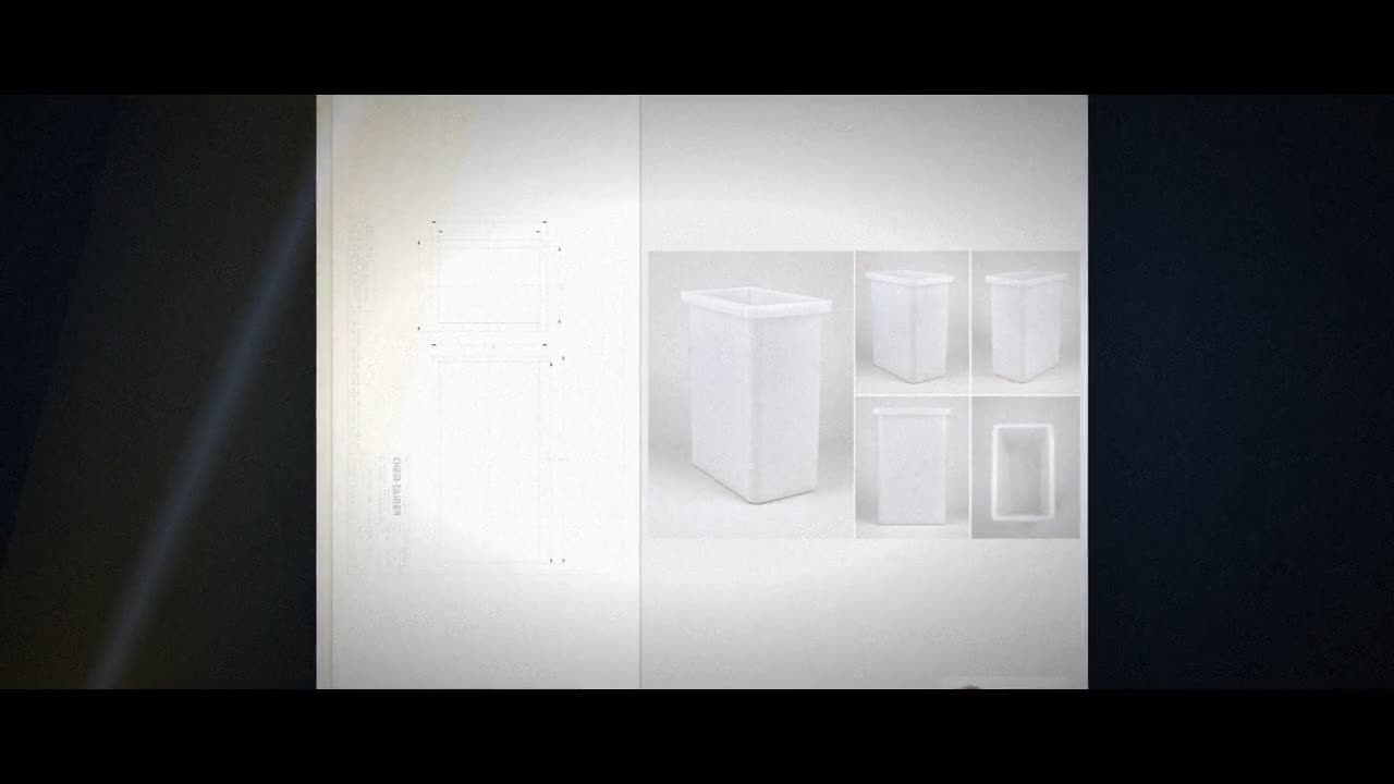 Chem-Tainer 90 Gallon Plastic Open Top Batch Storage Tank video
