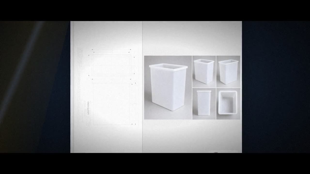 Chem-Tainer 270 Gallon Plastic Open Top Batch Storage Tank video