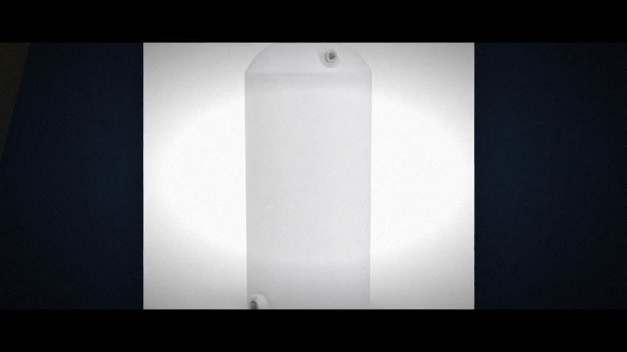 100 Gallon Plastic Rain Barrel Tank in Green video