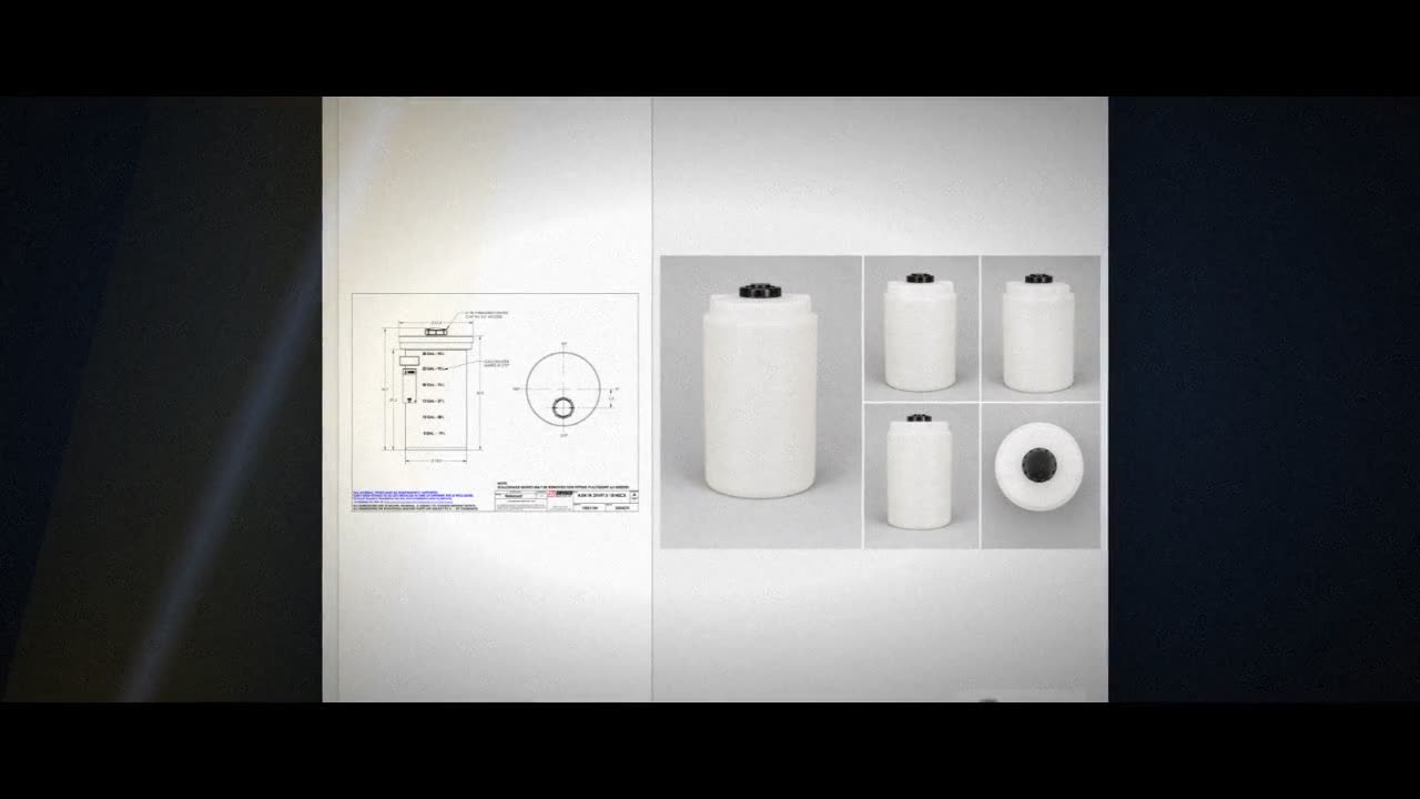 Snyder Industries 35 Gallon HDPE Vertical Liquid Storage Tank with AST video