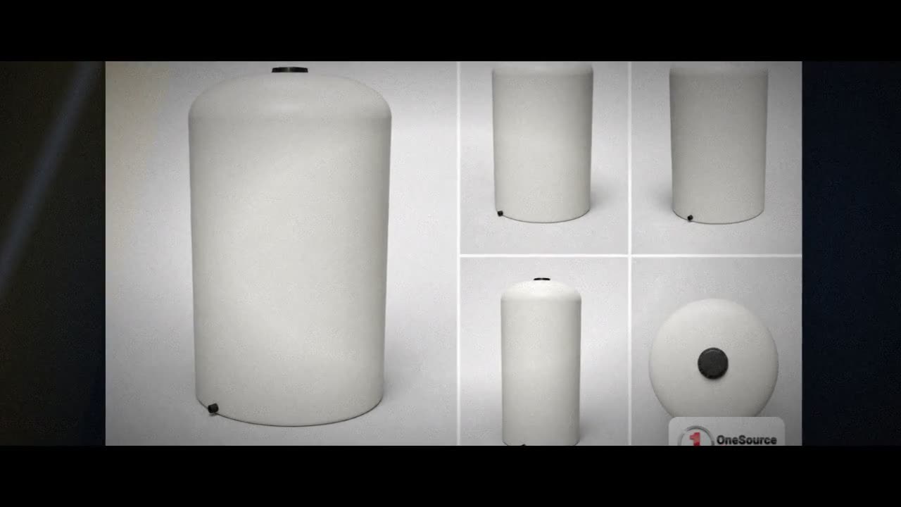 5000 Gallon Plastic Vertical Liquid Storage Tank video