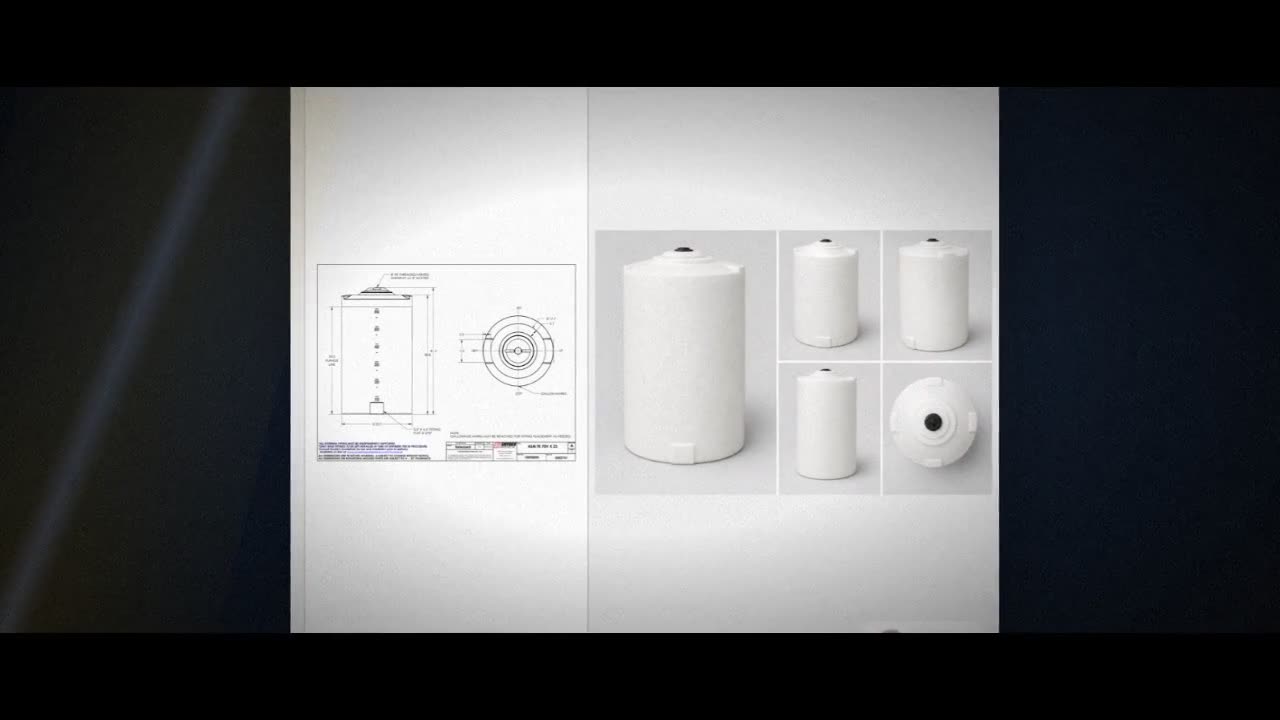 Snyder Industries 70 Gallon HDPE Vertical Liquid Storage Tank with AST video