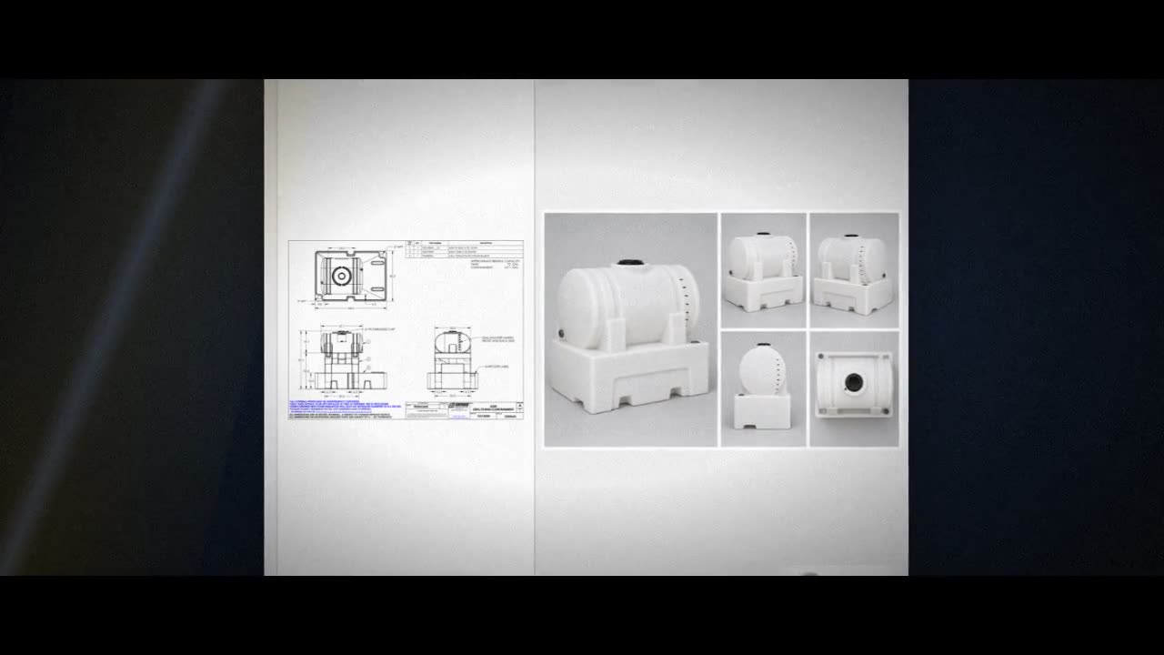 Snyder Industries 65 Gallon Plastic Chemical Injection Tank video