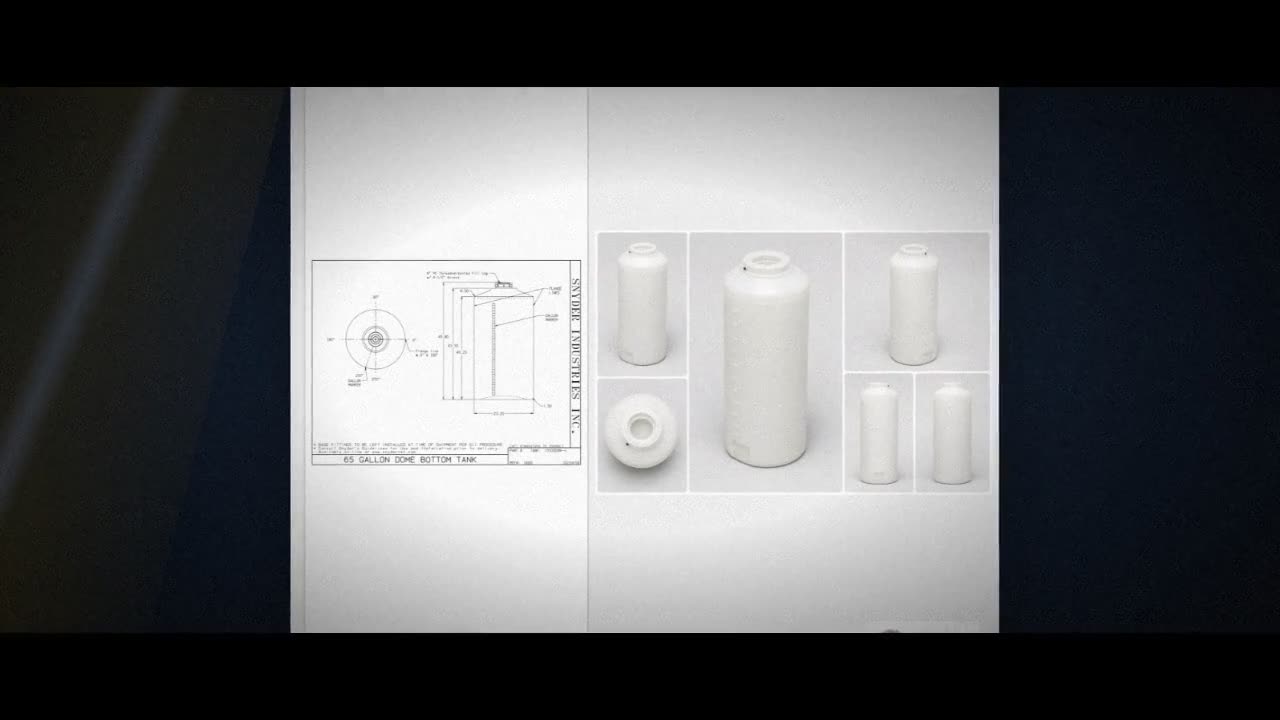 Snyder Industries 65 Gallon HDPE Vertical Liquid Storage Tank with AST video
