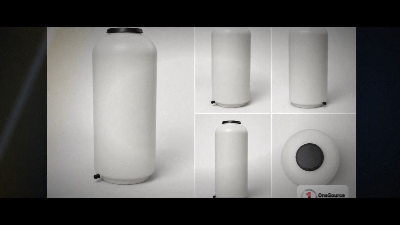 300 Gallon HDPE Vertical Liquid Storage Tank video