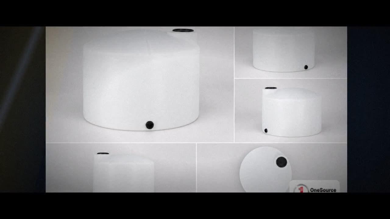 Snyder Industries 1100 Gallon Plastic Vertical Chemical Storage Tank i video
