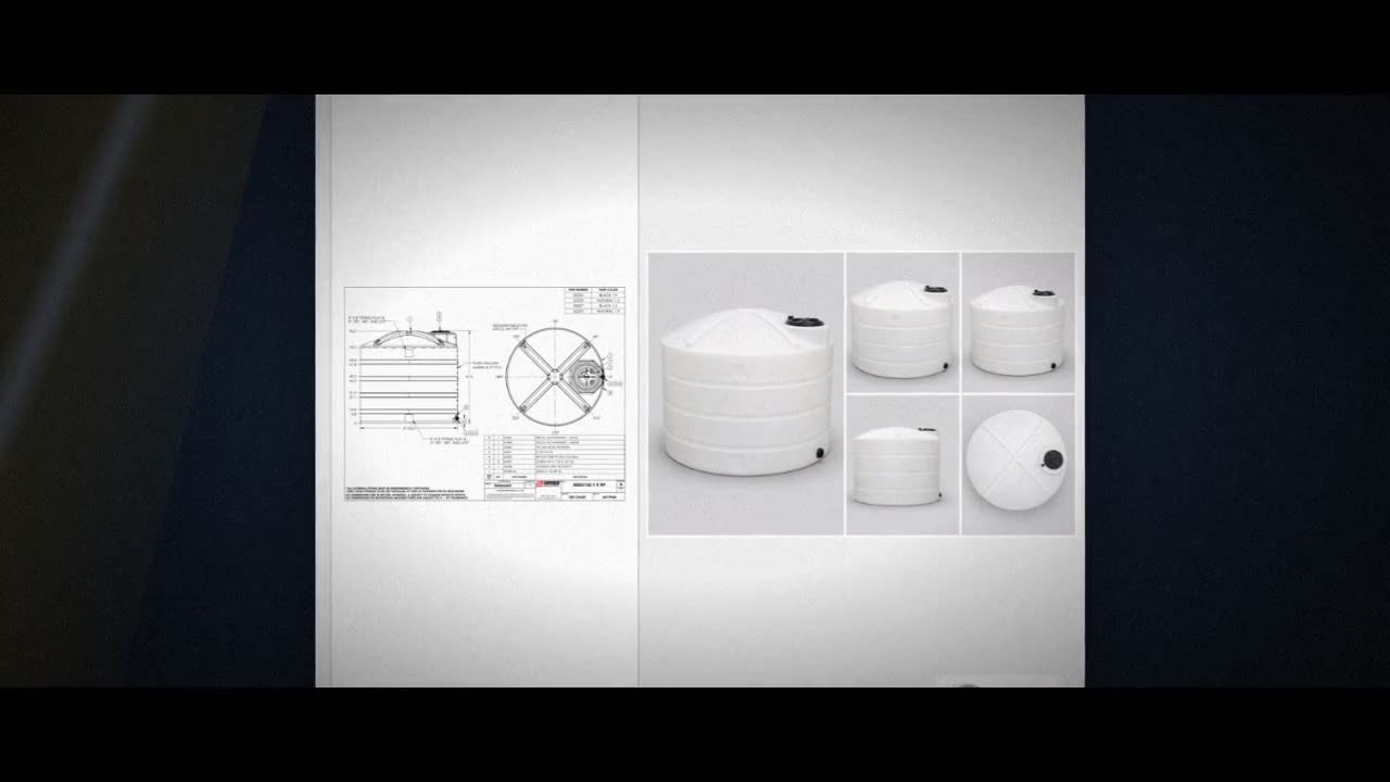 Snyder Industries 3000 Gallon HDPE Vertical Liquid Storage Tank video