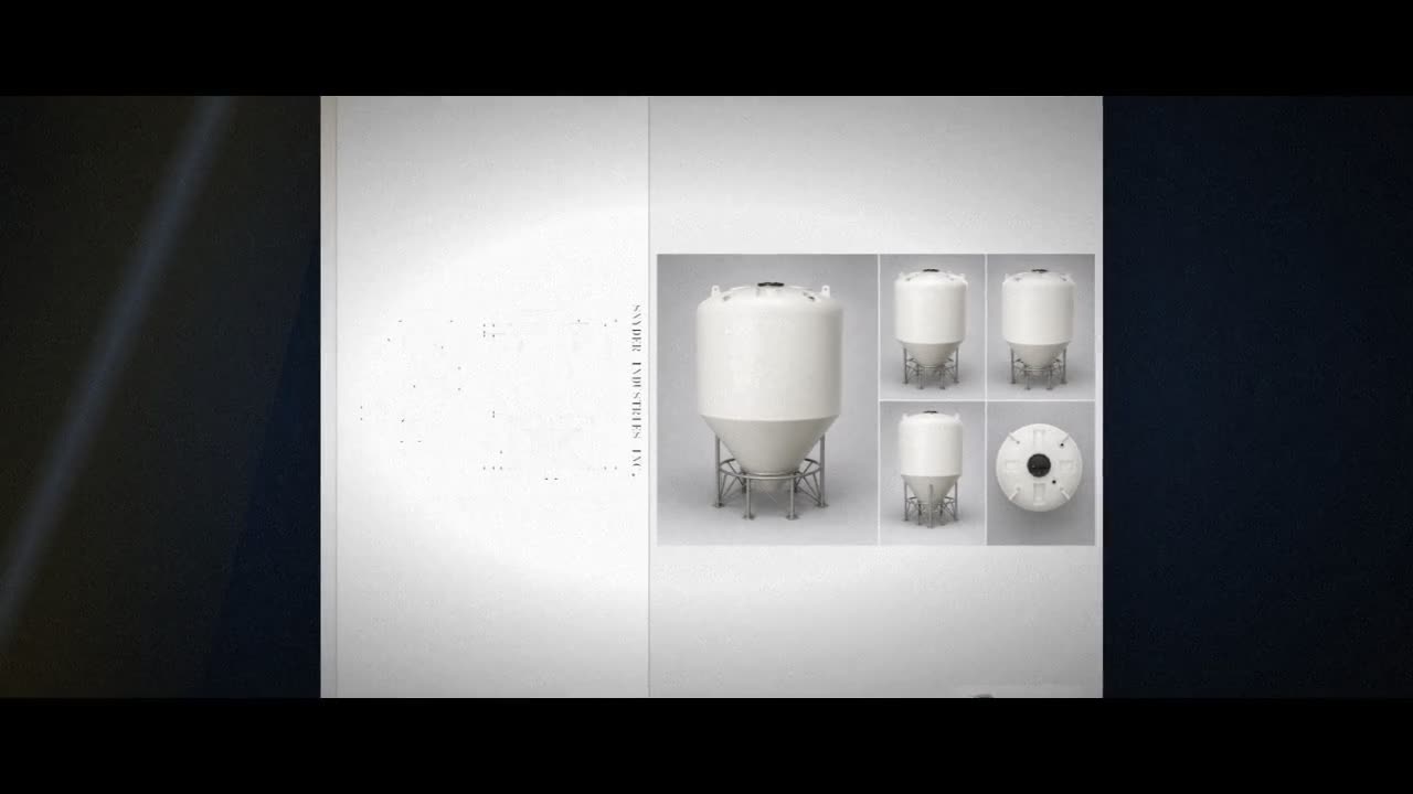 2600 Gallon 45 Degree Plastic Cone Bottom Tank video