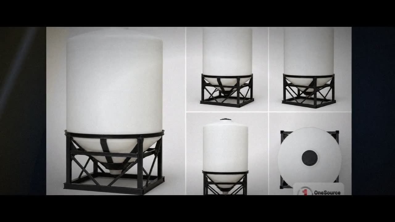 7400 Gallon Heavy Duty Cone Bottom Tank video