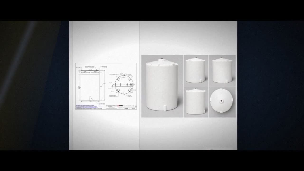 Snyder Industries 15000 Gallon Plastic Vertical Liquid Storage Tank video