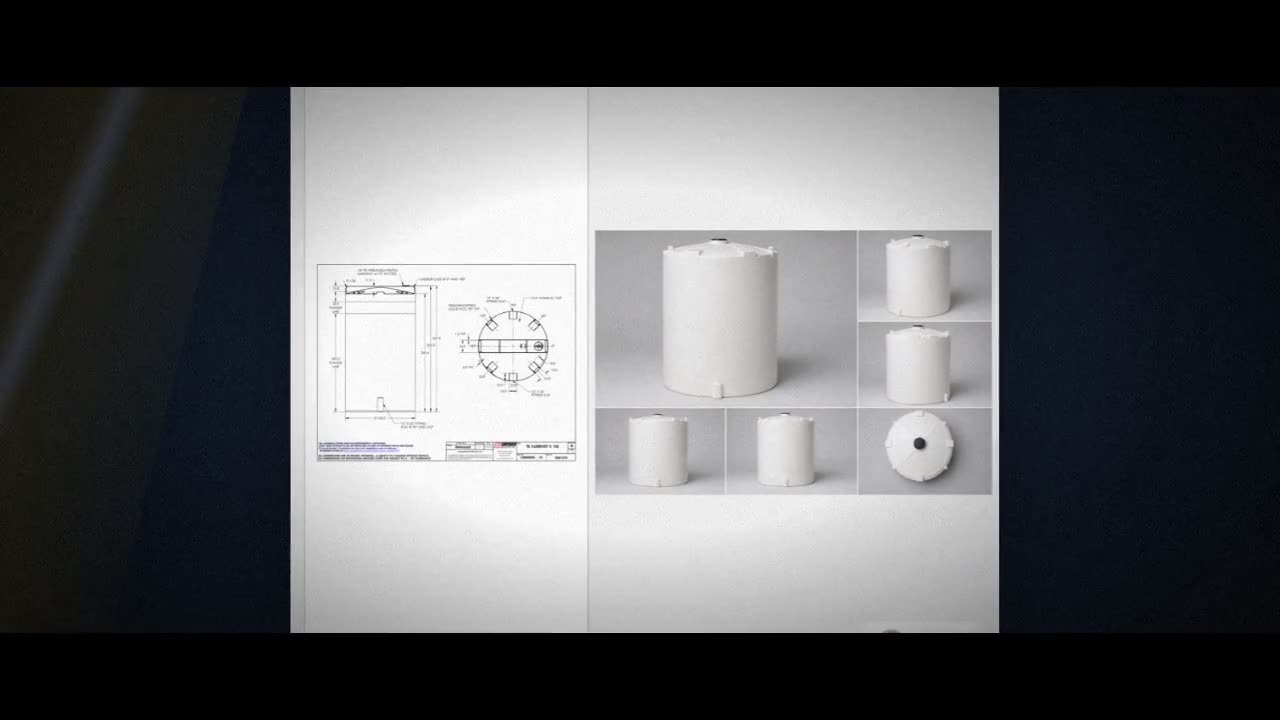 Snyder Industries 16500 Gallon HDPE Vertical Liquid Storage Tank video