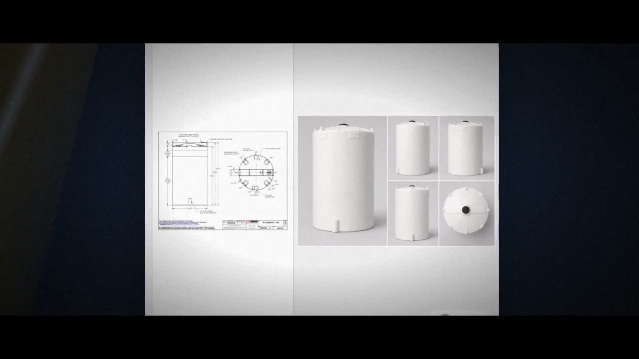 Snyder Industries 16500 Gallon Plastic Vertical Liquid Storage Tank video