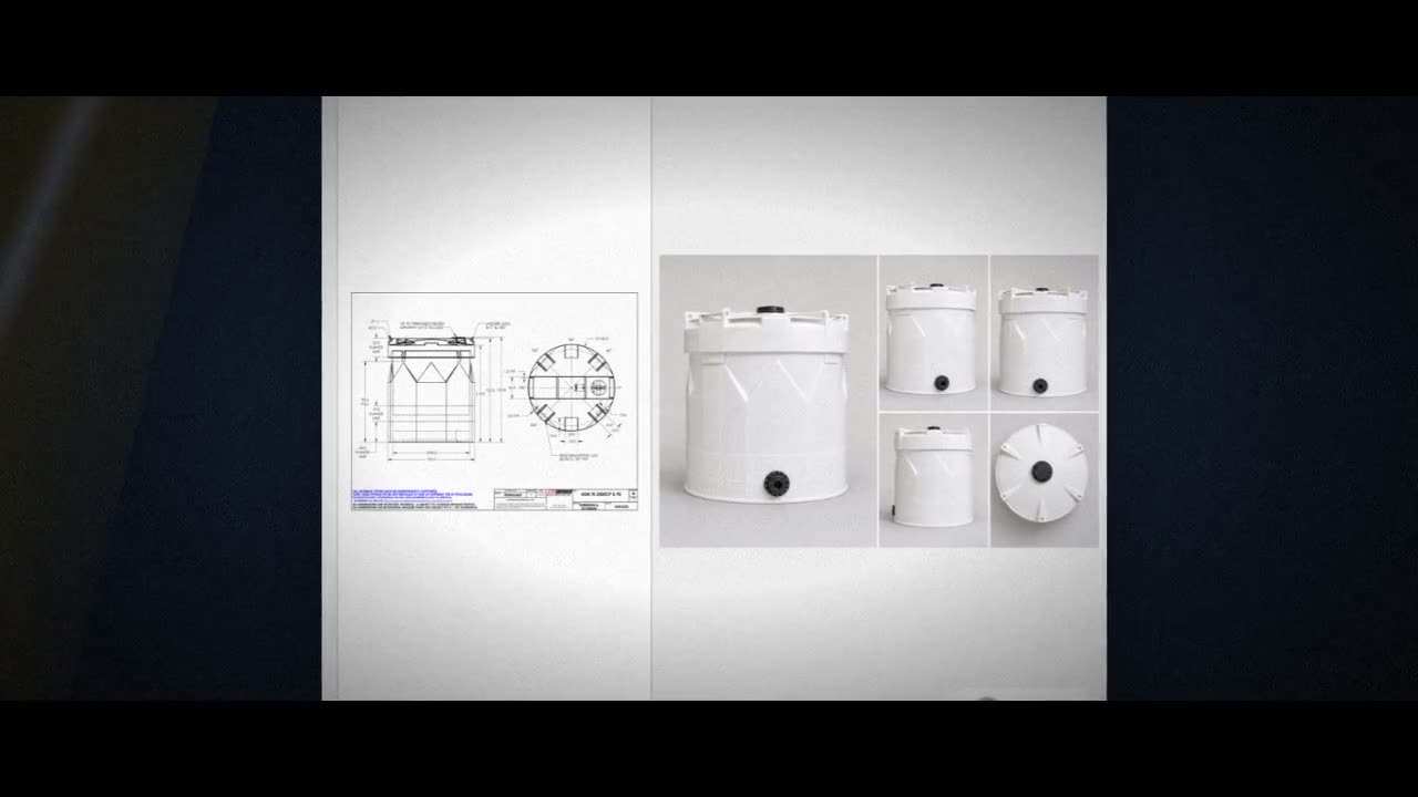 Snyder Industries 2500 Gallon Plastic Vertical Double Wall Liquid Chem video
