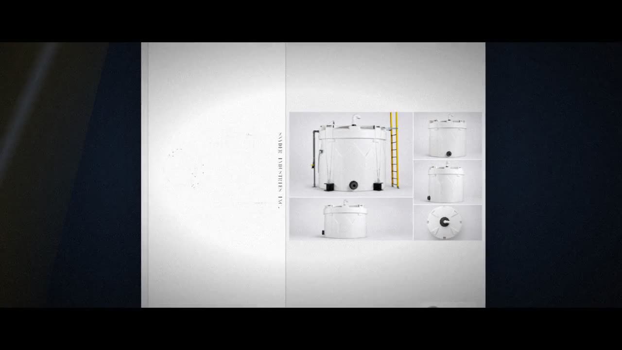 Snyder Industries 4500 Gallon HDPE Vertical Double Wall Liquid Chemica video