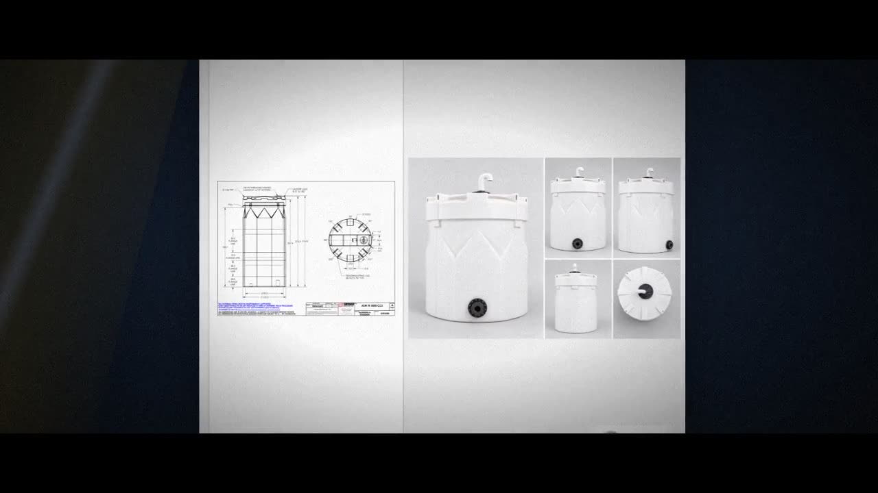 Snyder Industries 5000 Gallon Plastic Vertical Double Wall Liquid Chem video
