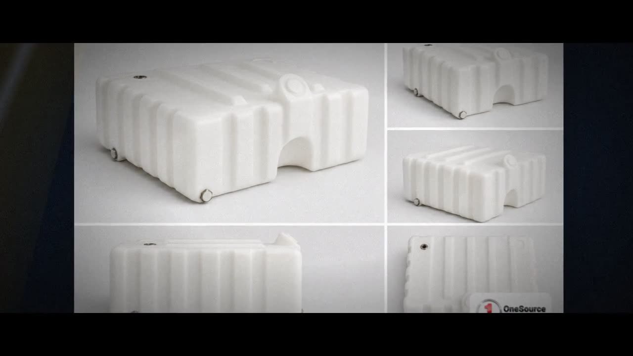 Snyder Industries 60 Gallon XLPE Chemical Feed Station Tank in White video