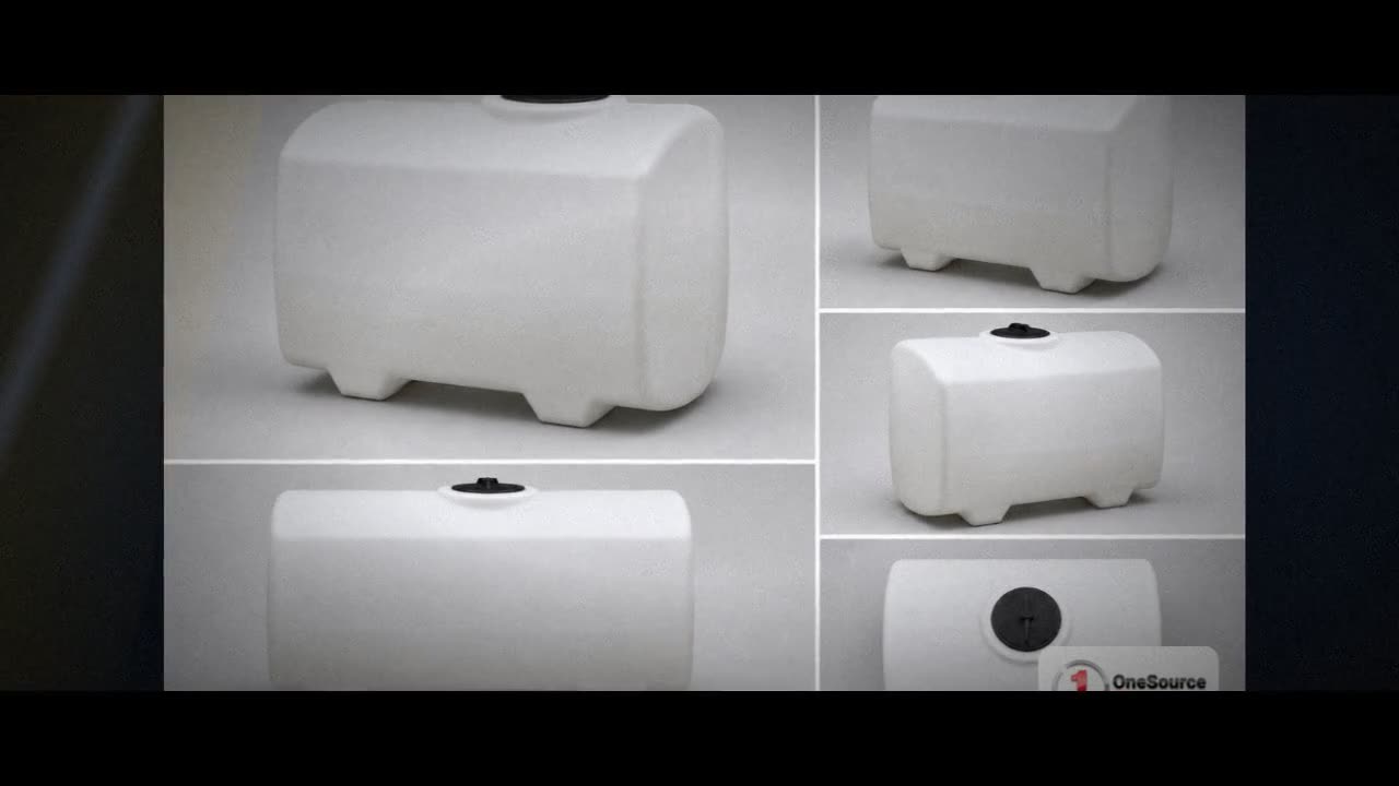 Snyder Industries 150 Gallon XLPE Chemical Feed Station Tank video