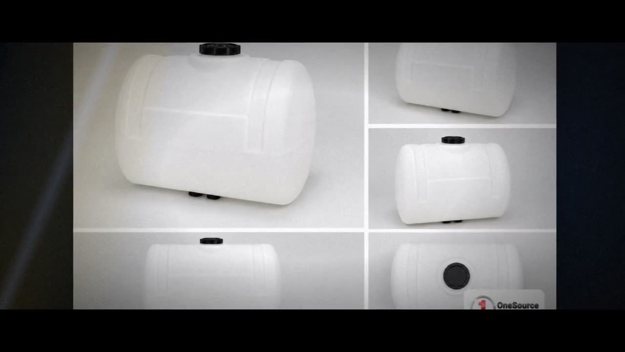 Snyder Industries 250 Gallon XLPE Chemical Feed Station Tank video