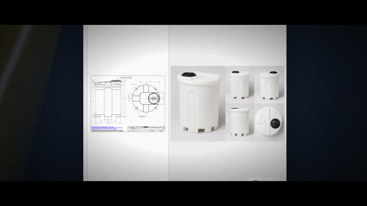 Snyder Industries 275 Gallon Plastic Vertical Double Wall Liquid Chemi video