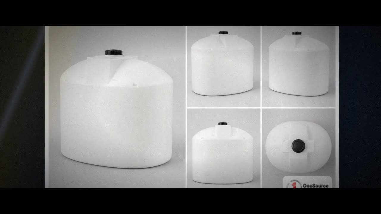 Snyder Industries 330 Gallon XLPE Chemical Feed Station Tank video