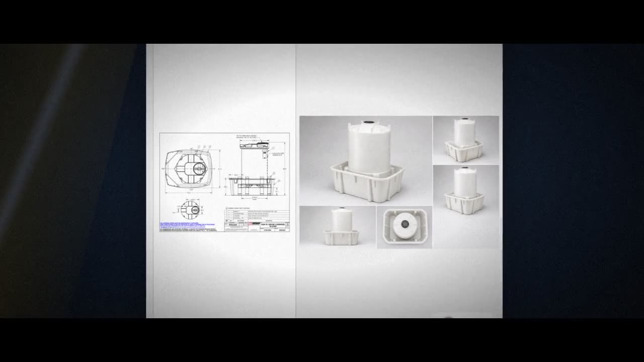 Snyder Industries 330 Gallon Plastic Chemical Feed Station Tank video