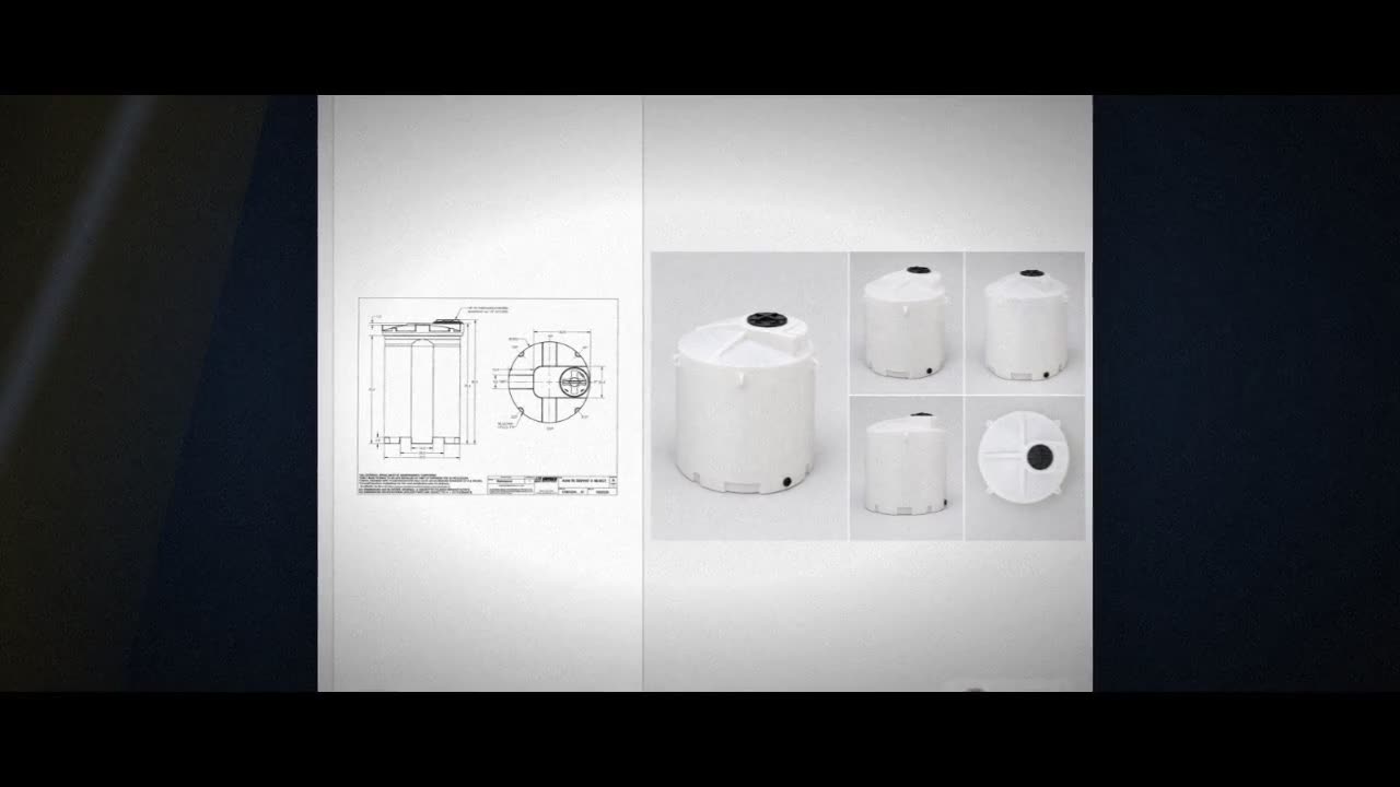 Snyder Industries 500 Gallon Plastic Vertical Double Wall Liquid Chemi video