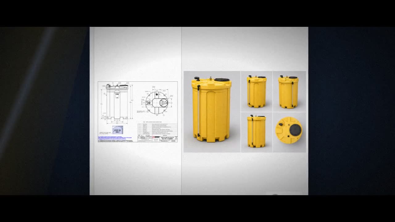 Snyder Industries 500 Gallon Used Oil Containment Tank with Level Gaug video