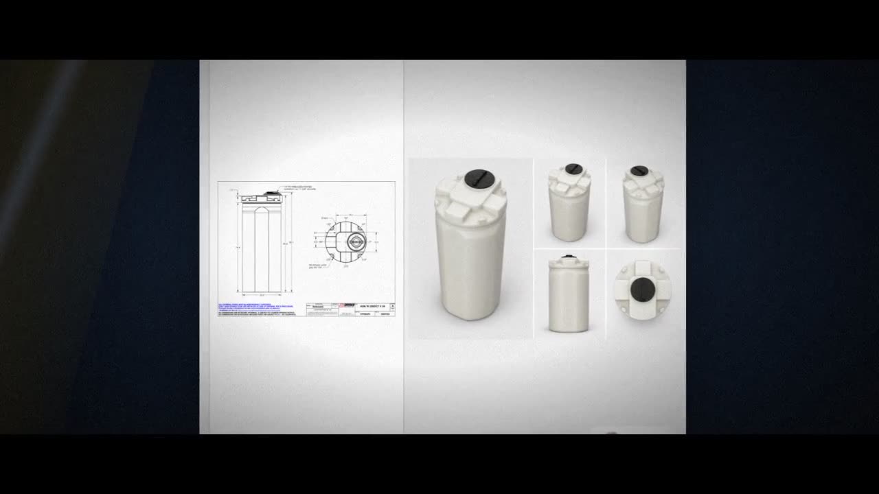 Snyder Industries 250 Gallon HDLPE Vertical Double Wall Liquid Chemica video