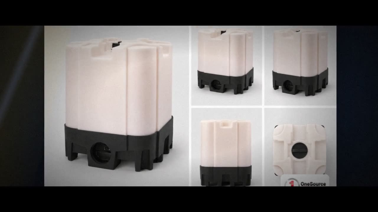 Snyder Industries 220 Gallon HDPE Stackable IBC Tote Tank in Black video