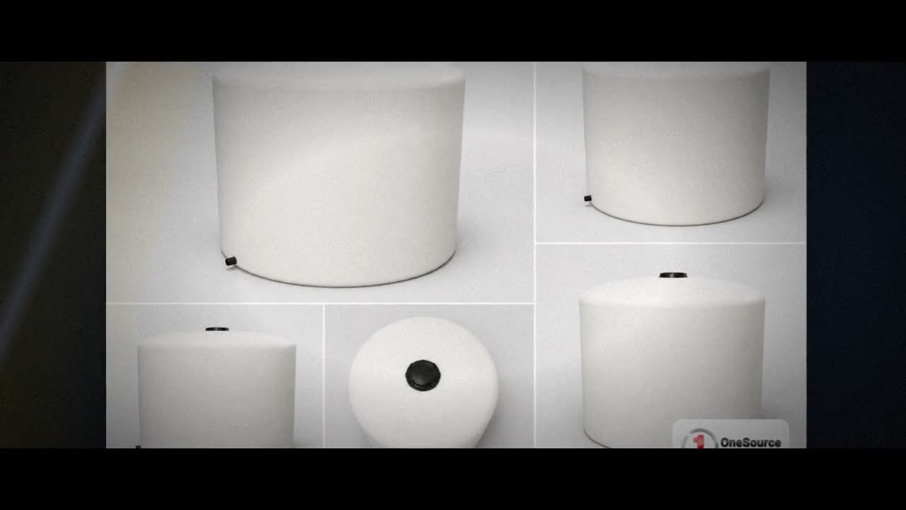4300 Gallon Plastic Vertical Liquid Storage Tank video