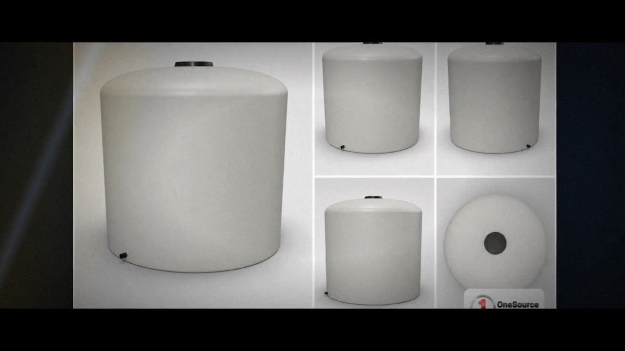 2000 Gallon Plastic Vertical Liquid Storage Tank video