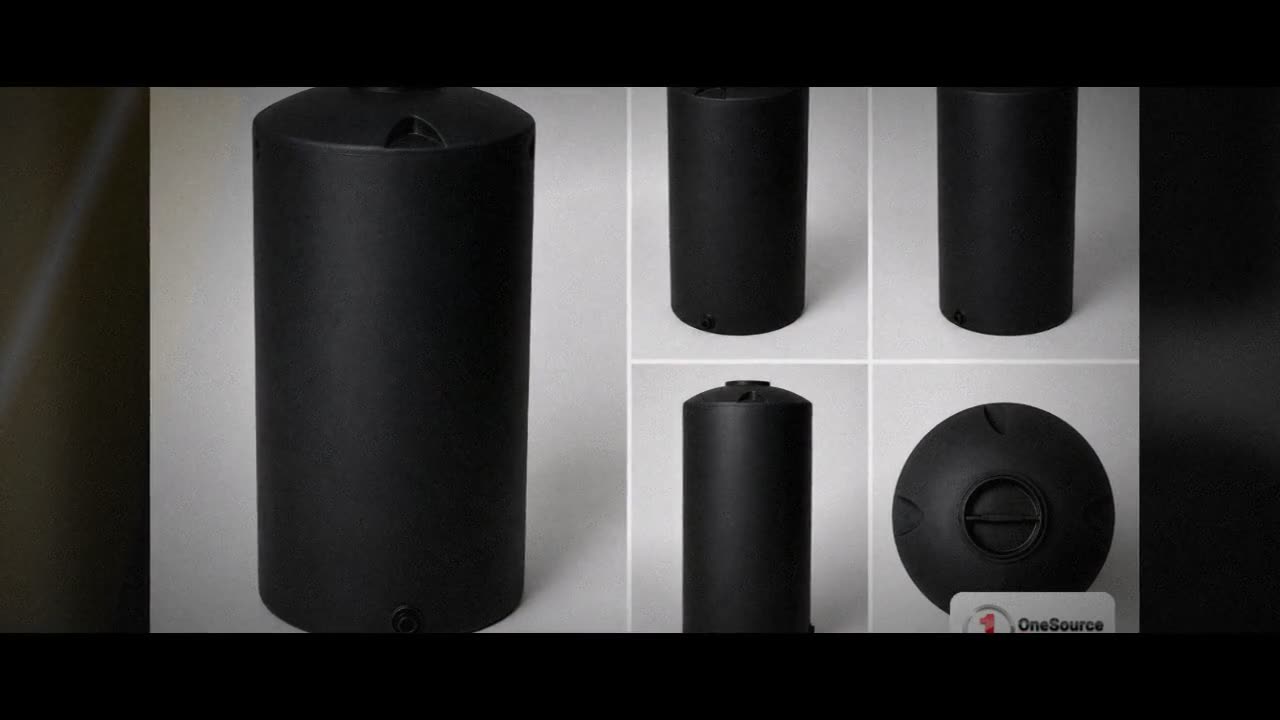 Chem-Tainer 1150 Gallon Vertical Storage Tank video
