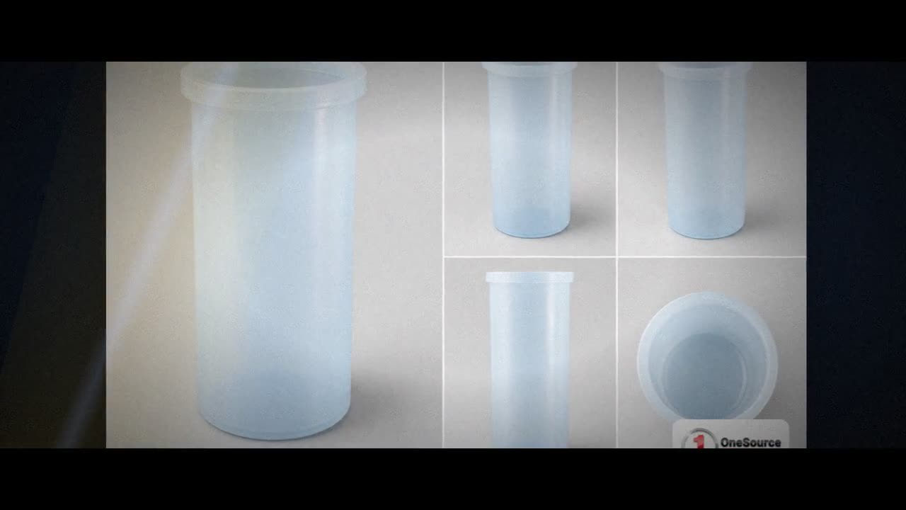 Chem-Tainer 25 Gallon PE Cylindrical Open Top Tank video