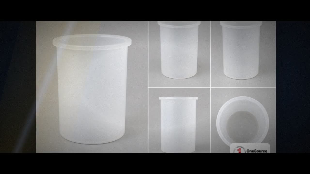 Chem-Tainer 16 Gallon Plastic Open Top Batch Storage Tank video