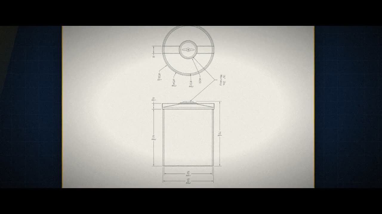Chem-Tainer Steel Stand for 30 Gallon Cone Bottom Tank video