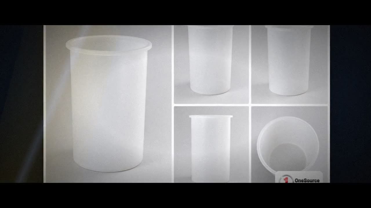 Chem-Tainer 40 Gallon Plastic Open Top Batch Storage Tank video