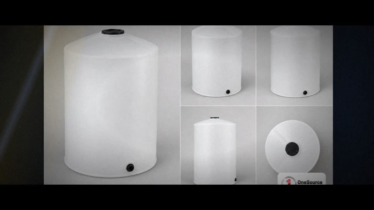 Chem-Tainer 2000 Gallon Vertical Storage Tank video