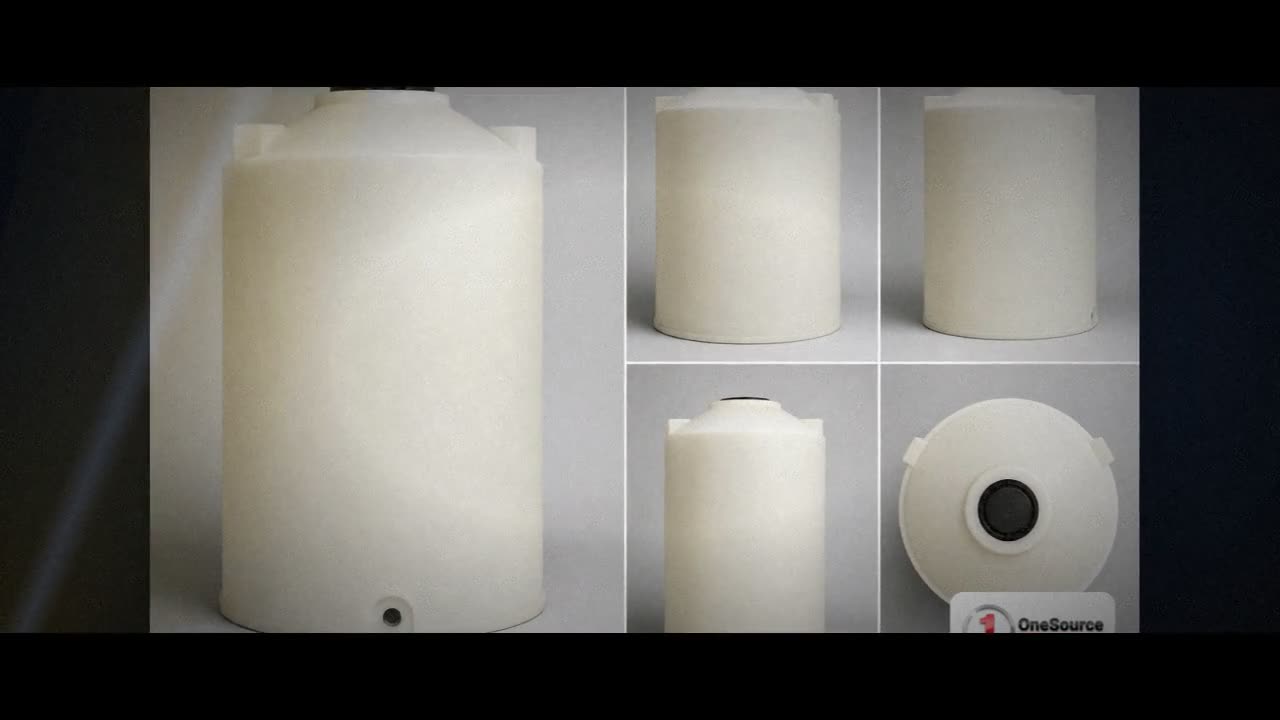 Chem-Tainer 2000 Gallon Plastic Vertical Liquid Storage Tank video