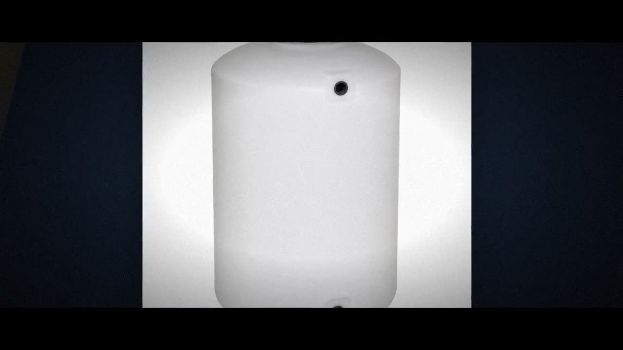 65 Gallon Plastic Vertical Liquid Storage Tank video