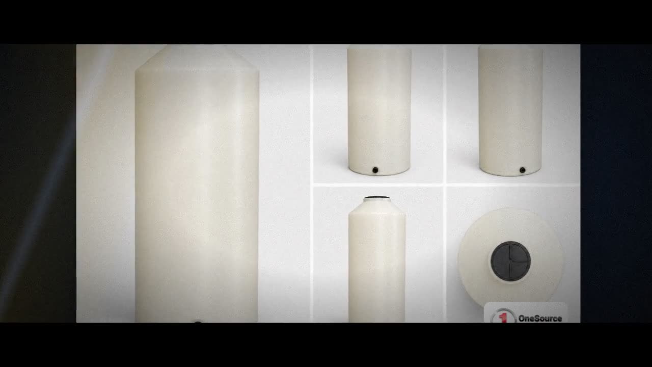 Chem-Tainer 130 Gallon Plastic Vertical Liquid Storage Tank video