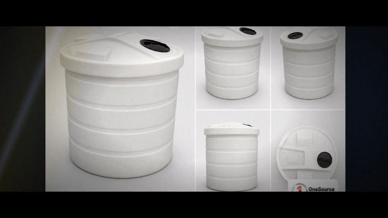 Chem-Tainer 35 Gallon Plastic Vertical Double Wall Liquid Chemical Sto video