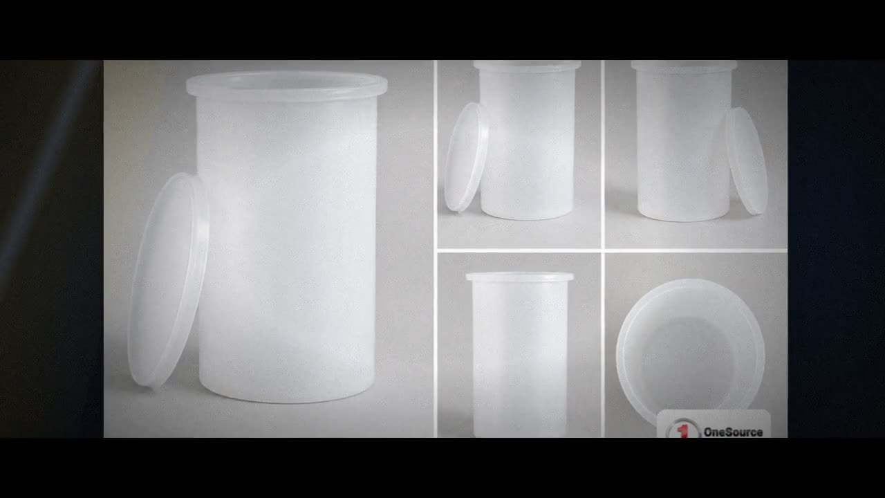 Chem-Tainer 105 Gallon Plastic Open Top Batch Storage Tank video