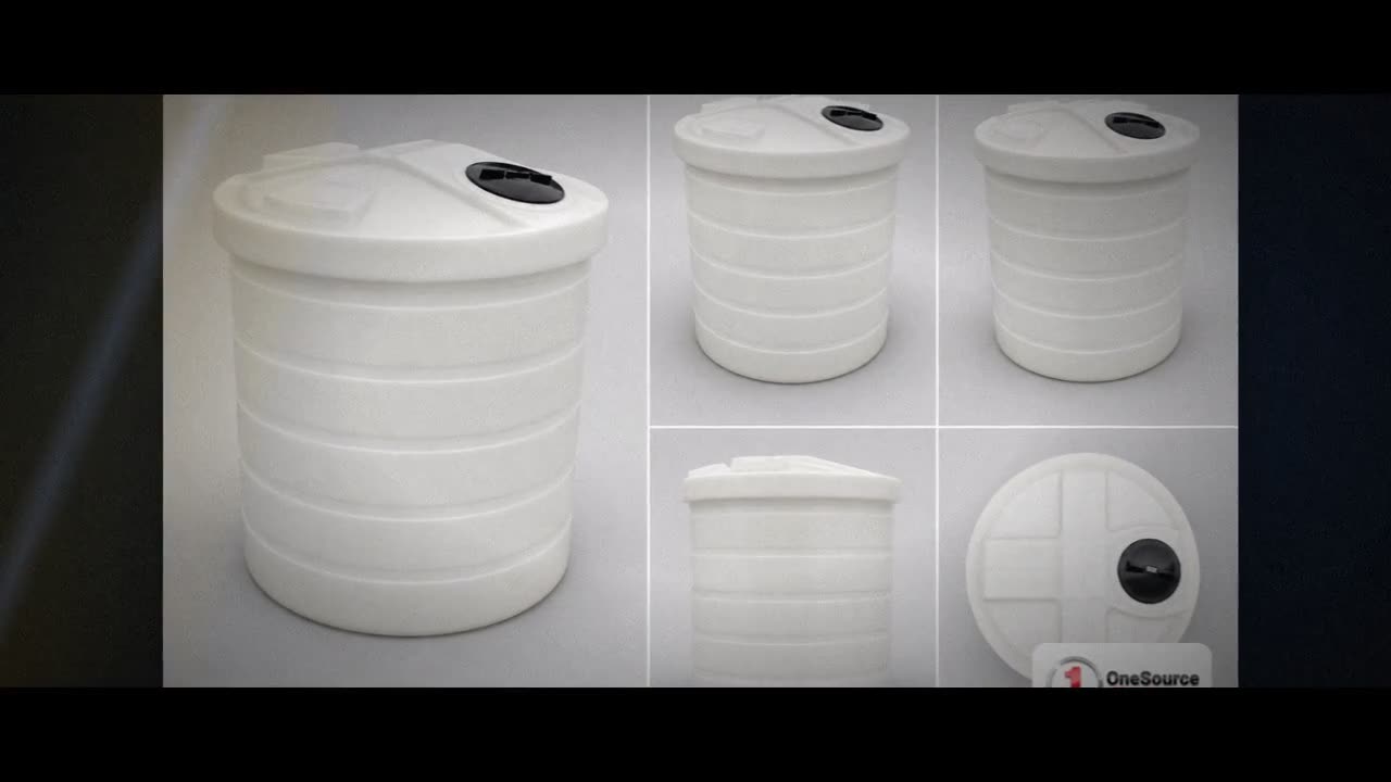 Chem-Tainer 50 Gallon Plastic Vertical Double Wall Liquid Chemical Sto video