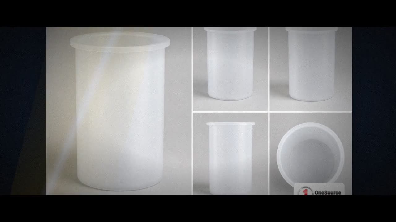 Chem-Tainer 102 Gallon Plastic Open Top Batch Storage Tank video
