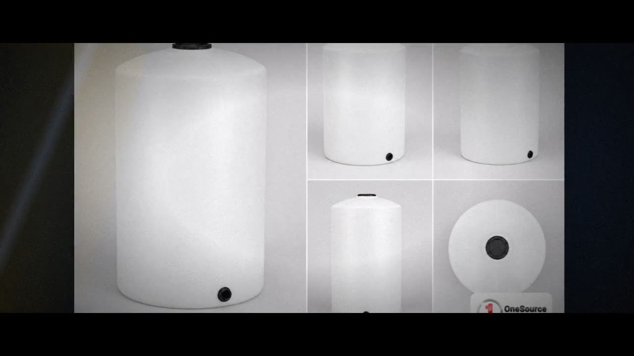 Chem-Tainer 160 Gallon HD Vertical Storage Tank video