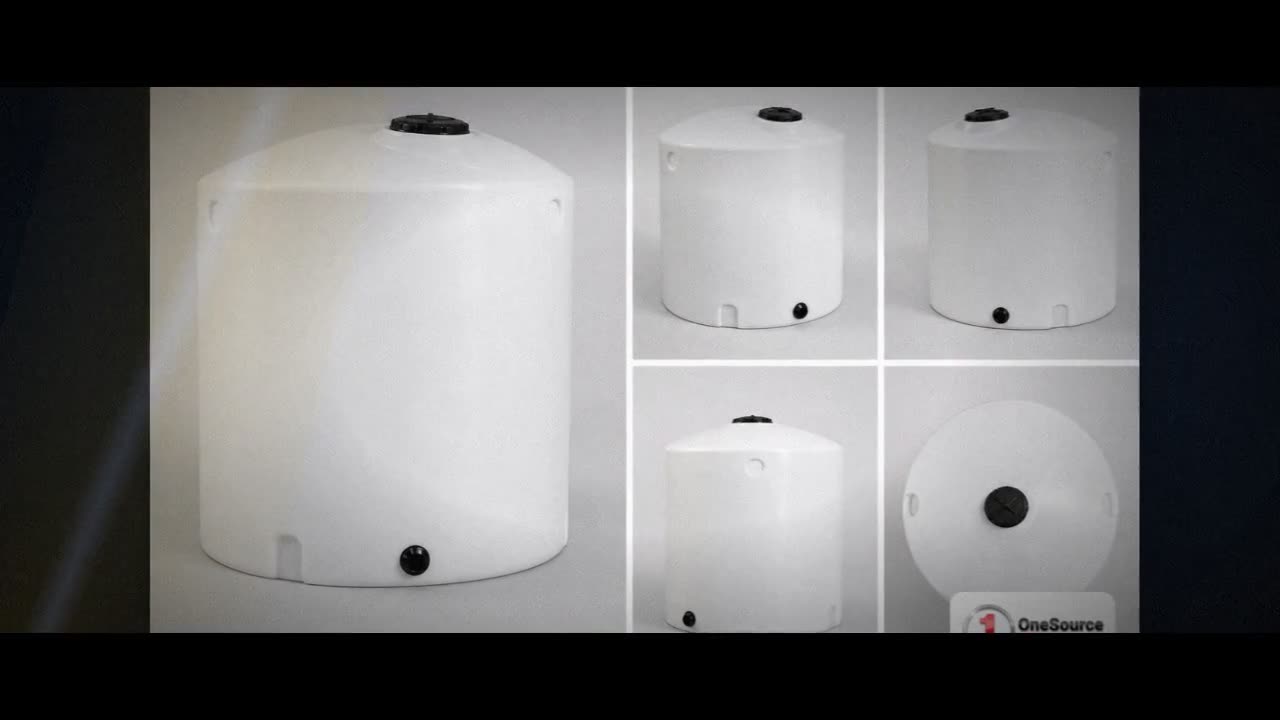 Chem-Tainer 3000 Gallon HD Vertical Storage Tank video