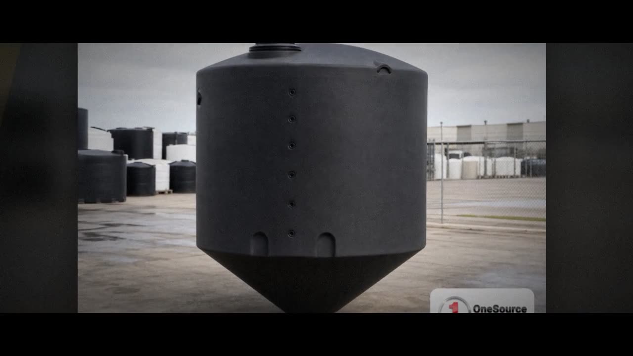 Chem-Tainer 3000 Gallon Vertical Storage Tank video
